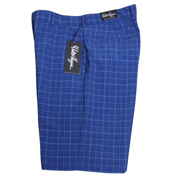 Walter Hagen Other - NWT $60 Walter Hagen Blue Estate Windowpane Golf Shorts 30